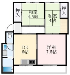 北野田駅 徒歩20分 2階の物件間取画像